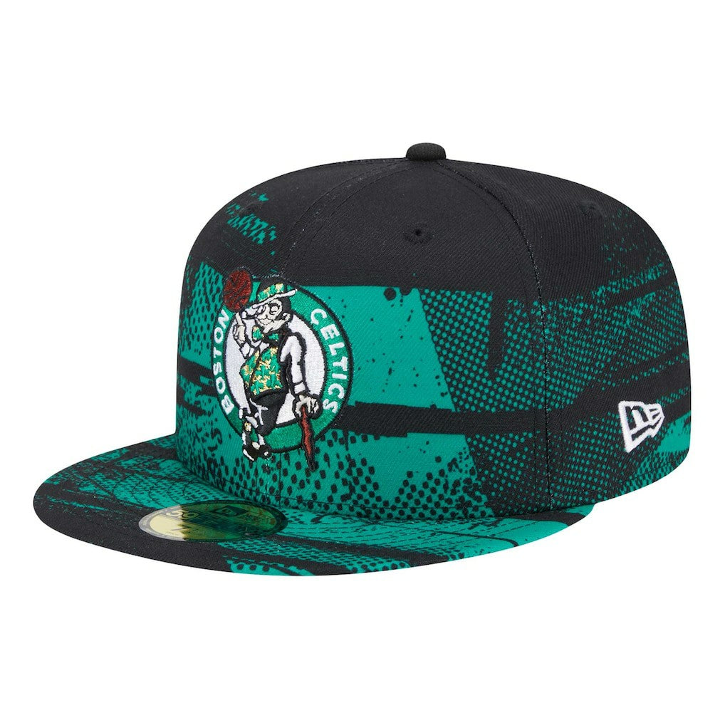 New Era Boston Celtics Tip-Off 59FIFTY Fitted Hat Black