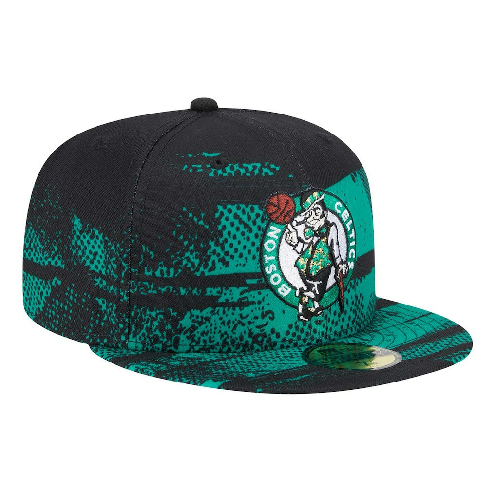 New Era Boston Celtics Tip-Off 59FIFTY Fitted Hat Black