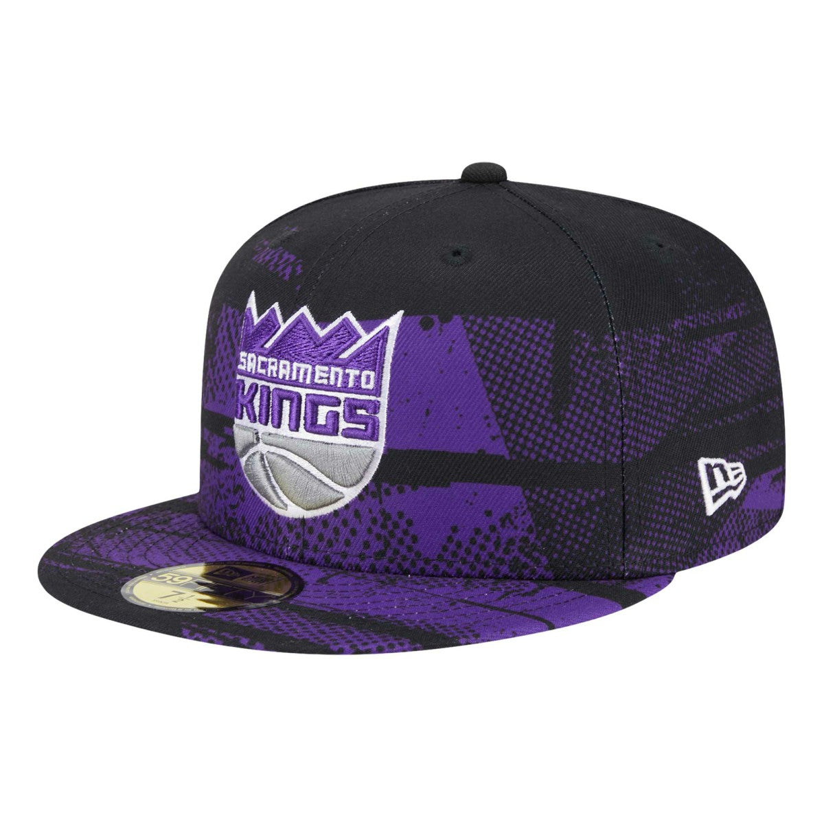 New Era Sacramento Kings Tip-Off 59FIFTY Fitted Hat Black