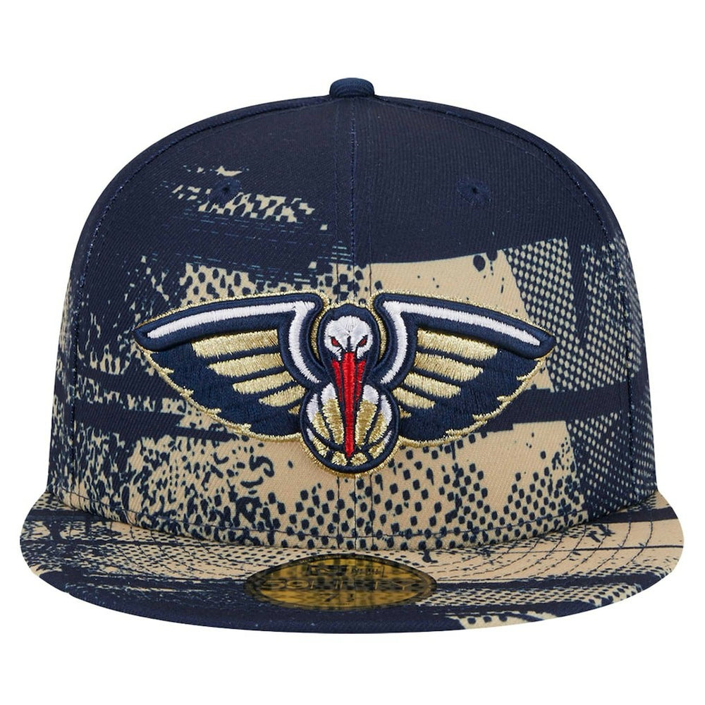 New Era New Orleans Pelicans Tip-Off 59FIFTY Fitted Hat Navy