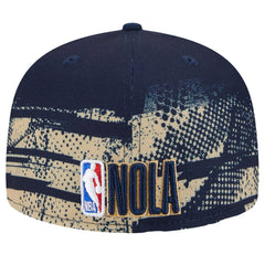 New Era New Orleans Pelicans Tip-Off 59FIFTY Fitted Hat Navy