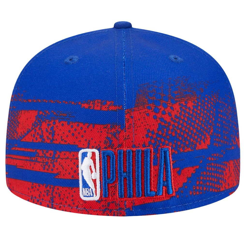 New Era Philadelphia 76ers Tip-Off 59FIFTY Fitted Hat Royal