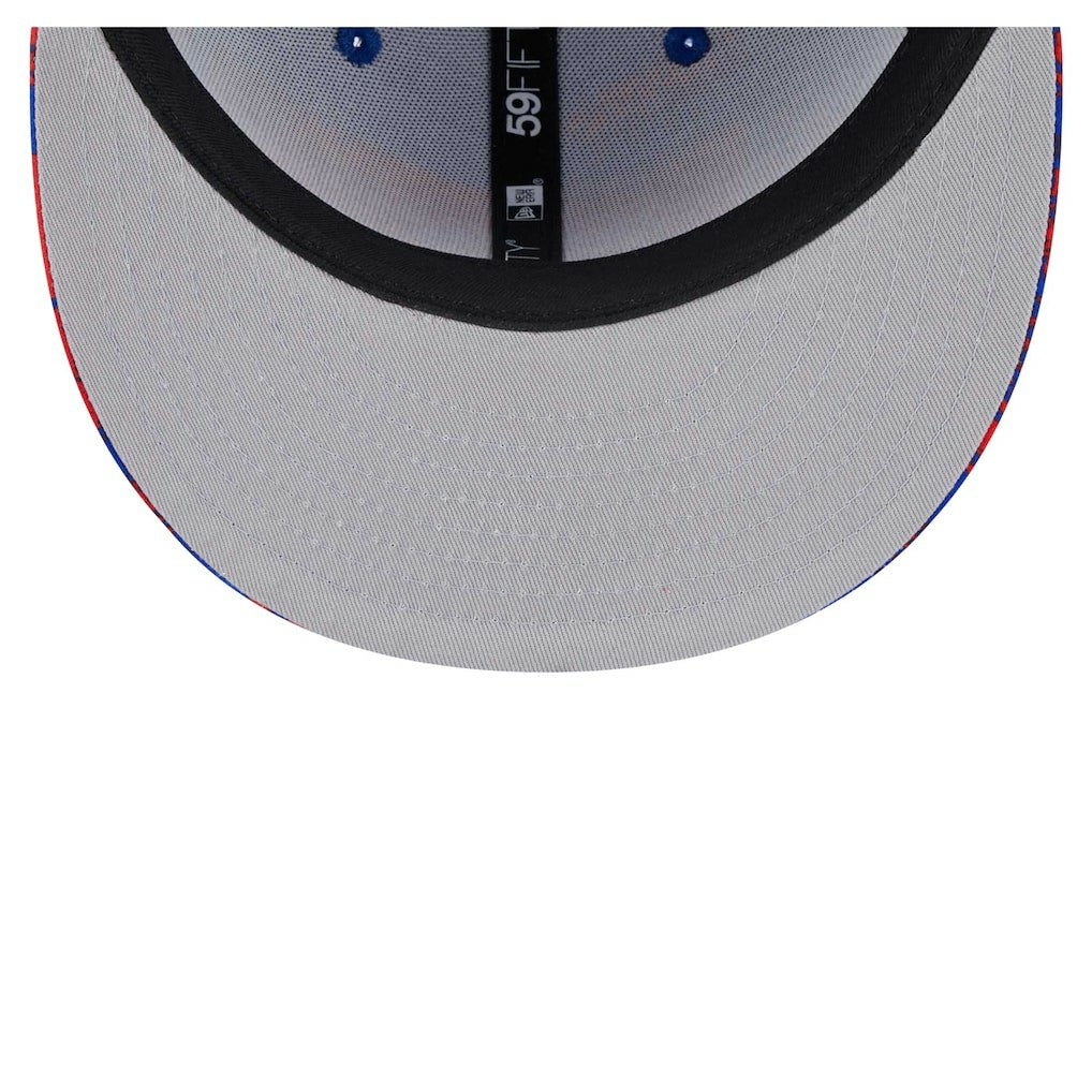 New Era Philadelphia 76ers Tip-Off 59FIFTY Fitted Hat Royal