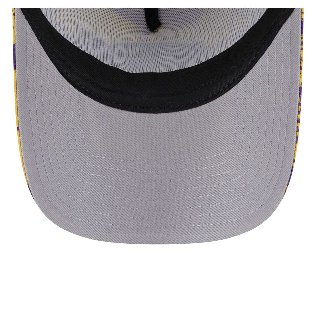 New Era Los Angeles Lakers Tip Off A-Frame Trucker 9FORTY Adjustable Hat Purple/Gold