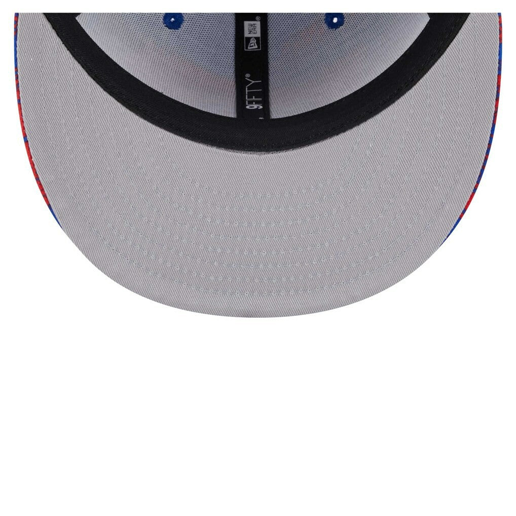 New Era Philadelphia 76ers Tip-Off 9FIFTY Snapback Hat Royal