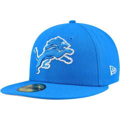 Detroit Lions New Era Team Basic 59FIFTY Fitted Hat - Blue - NFL