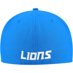 Detroit Lions New Era Team Basic 59FIFTY Fitted Hat - Blue - NFL