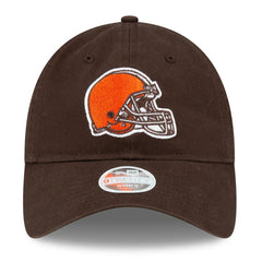 Cleveland Browns New Era Women's Core Classic 9TWENTY Adjustable Hat - Brown - NFL