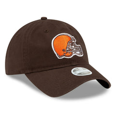 Cleveland Browns New Era Women's Core Classic 9TWENTY Adjustable Hat - Brown - NFL