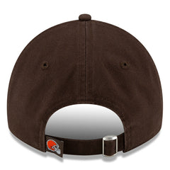Cleveland Browns New Era Women's Core Classic 9TWENTY Adjustable Hat - Brown - NFL