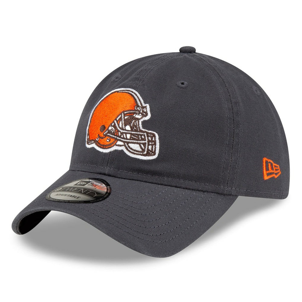 Cleveland Browns New Era Core Classic Graph 9TWENTY Adjustable Hat - Graphite - NFL