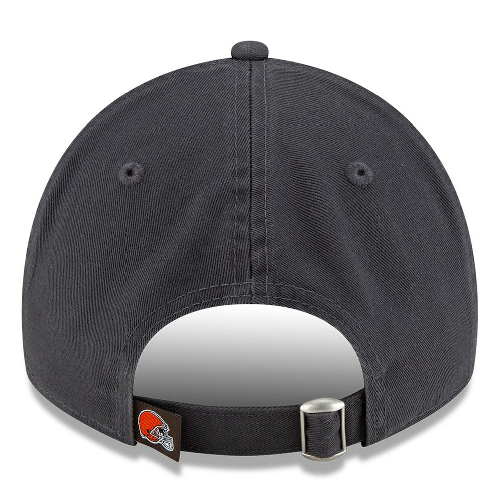 Cleveland Browns New Era Core Classic Graph 9TWENTY Adjustable Hat - Graphite - NFL