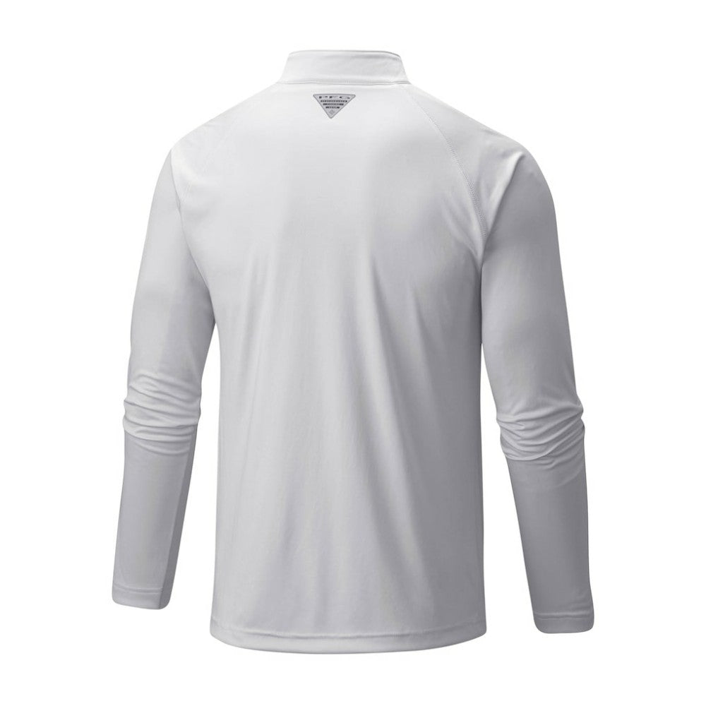 Los Angeles Dodgers Columbia Terminal Tackle Omni-Shade Raglan Quarter-Zip Pullover Top Sale