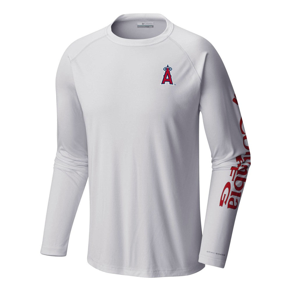 Los Angeles Angels Columbia Terminal Tackle Long Sleeve T-Shirt Discount