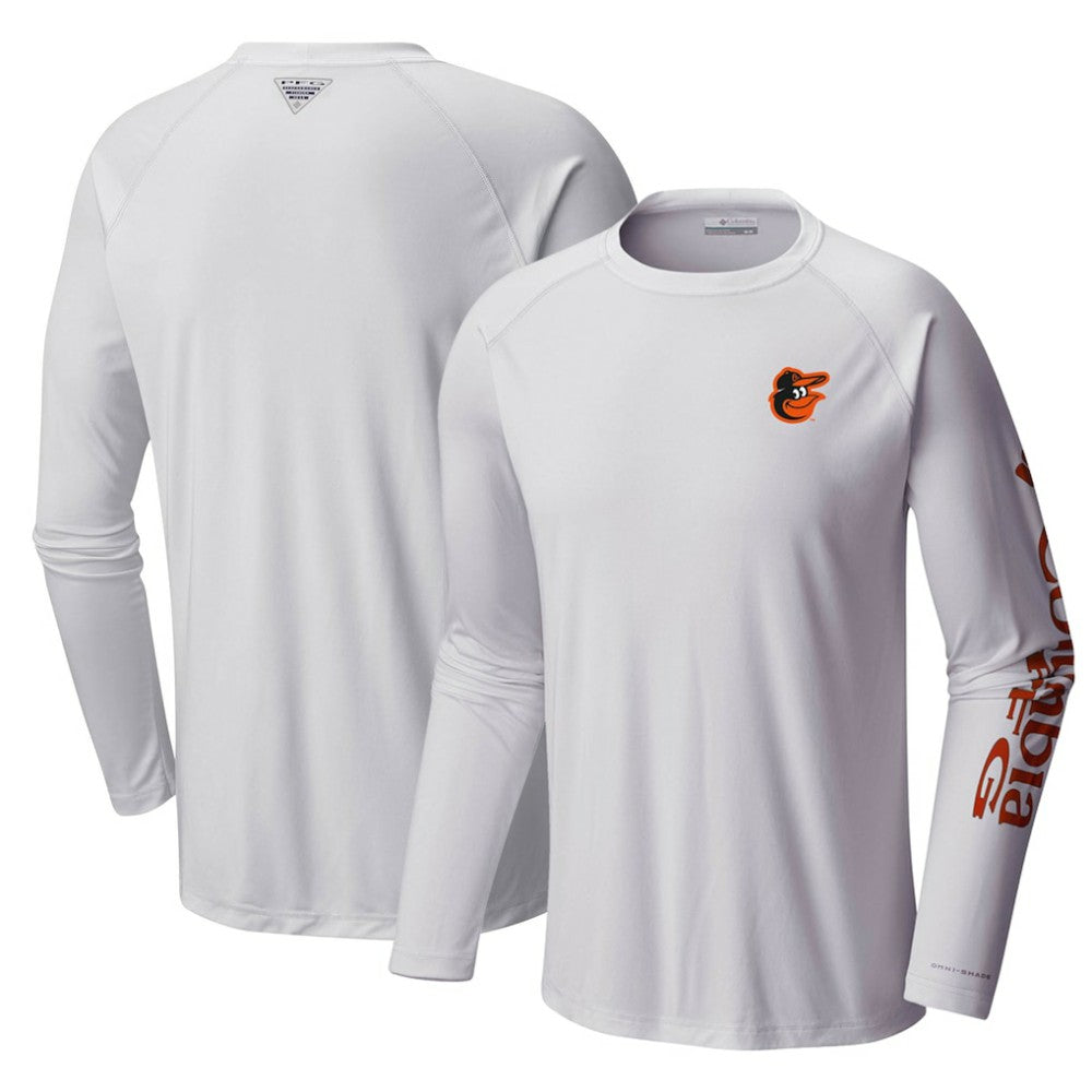 Baltimore Orioles Columbia Terminal Tackle Long Sleeve T-Shirt Discount