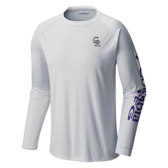 Colorado Rockies Columbia Terminal Tackle Long Sleeve T-Shirt Sale