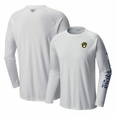 Milwaukee Brewers Columbia Terminal Tackle Long Sleeve T-Shirt Near Me