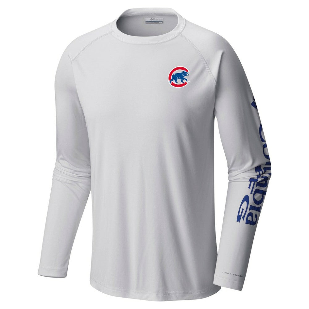 Chicago Cubs Columbia Terminal Tackle Long Sleeve T-Shirt for sale