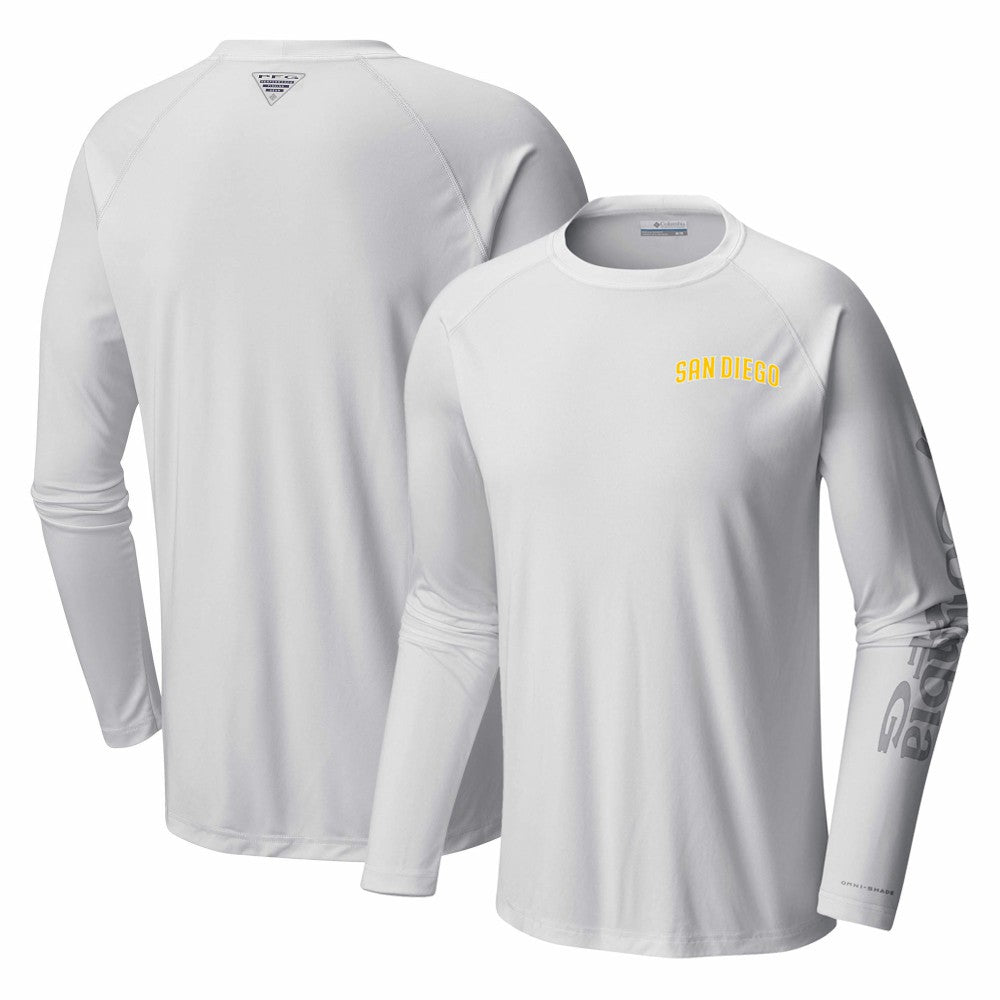 San Diego Padres Columbia Terminal Tackle Long Sleeve T-Shirt Sale