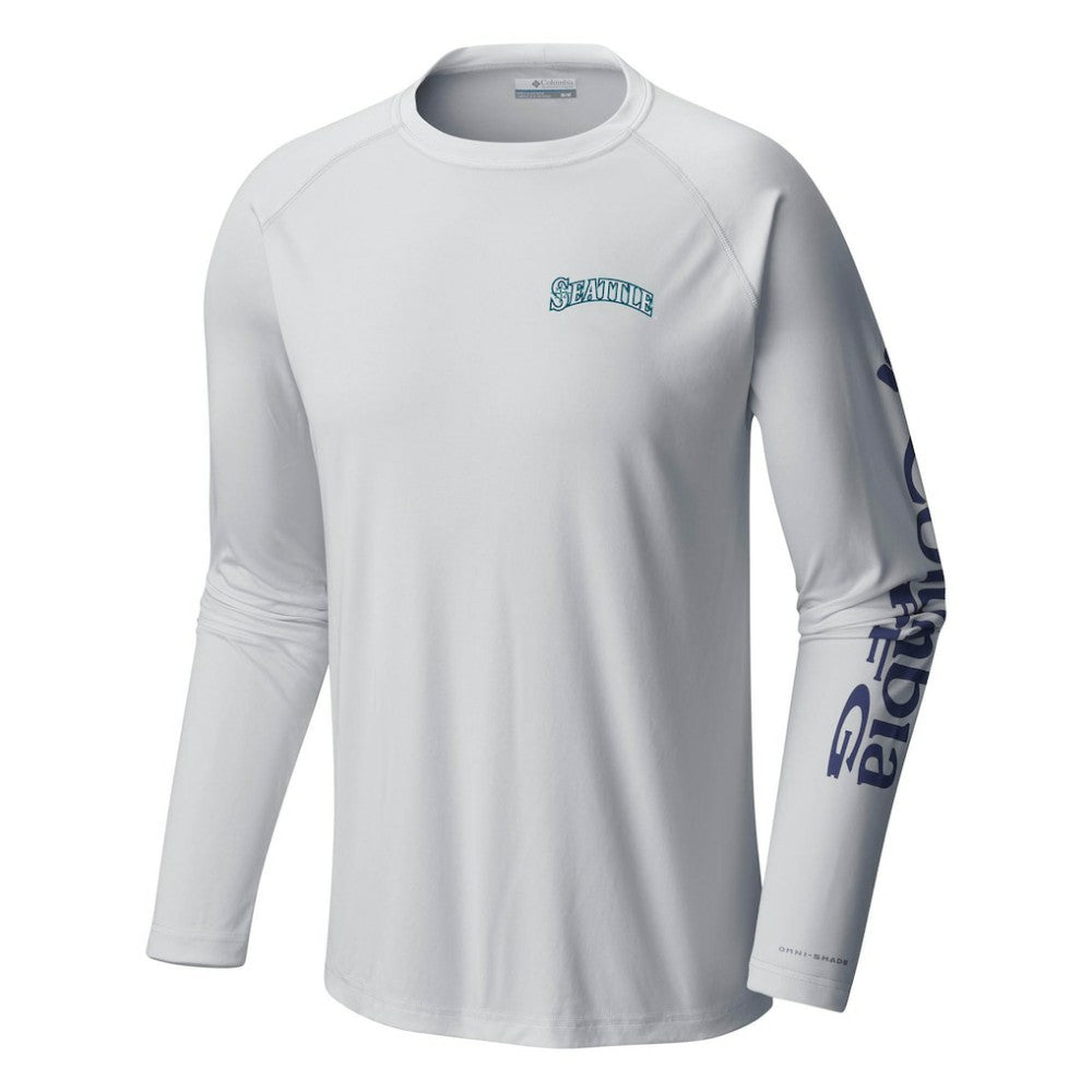 Seattle Mariners Columbia Terminal Tackle Long Sleeve T-Shirt Near Me