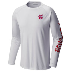 Washington Nationals Columbia Terminal Tackle Long Sleeve T-Shirt Discount