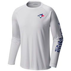 Toronto Blue Jays Columbia Terminal Tackle Long Sleeve T-Shirt Outlet