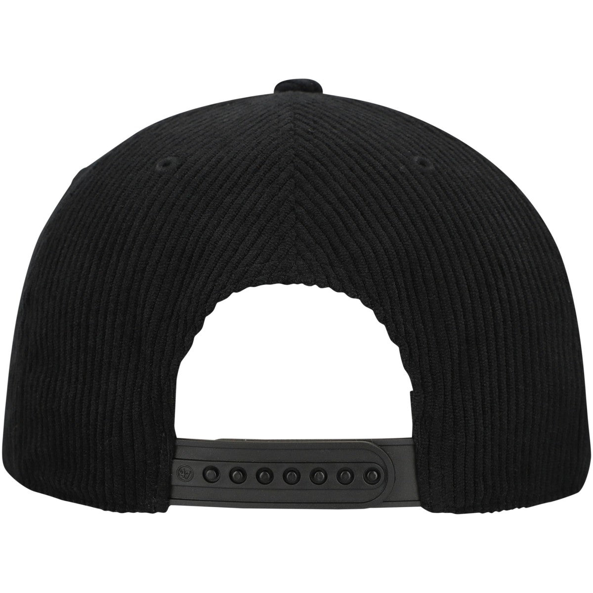 47 brand Miami Heat '47 Double Header Sidepatch Cord Hitch Adjustable Hat Black
