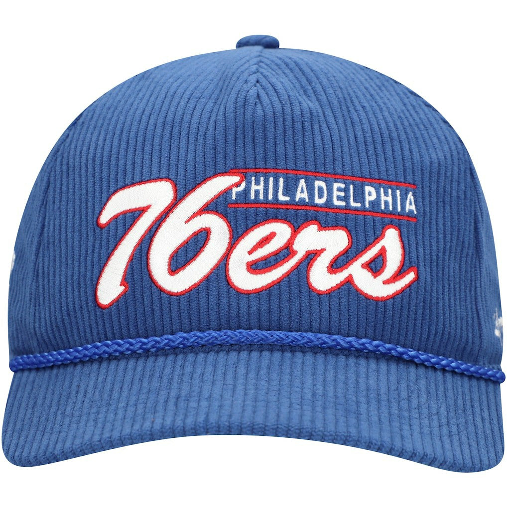 47 brand Philadelphia 76ers '47 Double Header Sidepatch Cord Hitch Adjustable Hat Royal