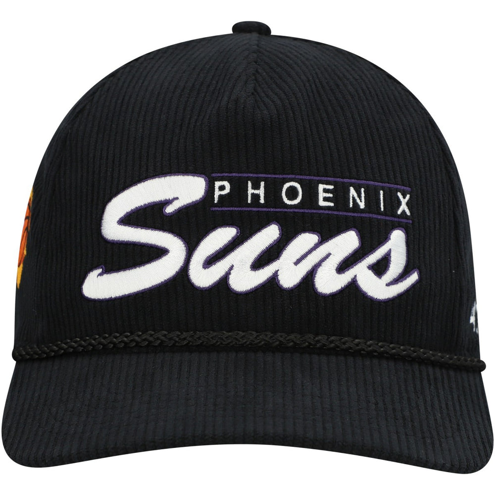47 brand Phoenix Suns '47 Double Header Sidepatch Cord Hitch Adjustable Hat Black