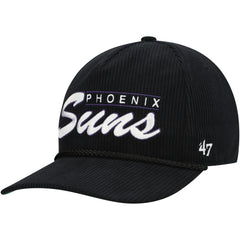 47 brand Phoenix Suns '47 Double Header Sidepatch Cord Hitch Adjustable Hat Black