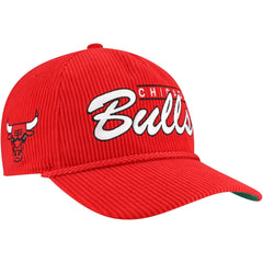 47 brand Chicago Bulls '47 Double Header Sidepatch Cord Hitch Adjustable Hat Red