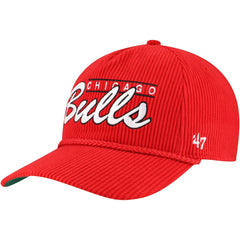 47 brand Chicago Bulls '47 Double Header Sidepatch Cord Hitch Adjustable Hat Red