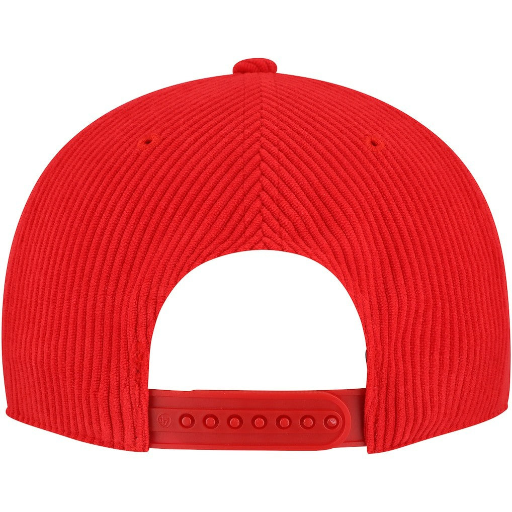 47 brand Chicago Bulls '47 Double Header Sidepatch Cord Hitch Adjustable Hat Red
