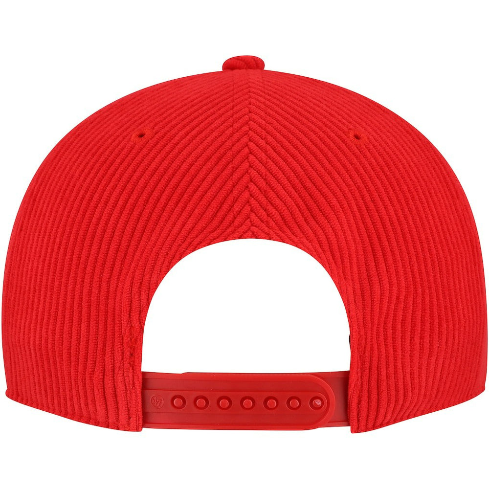47 brand Chicago Bulls '47 Double Header Sidepatch Cord Hitch Adjustable Hat Red