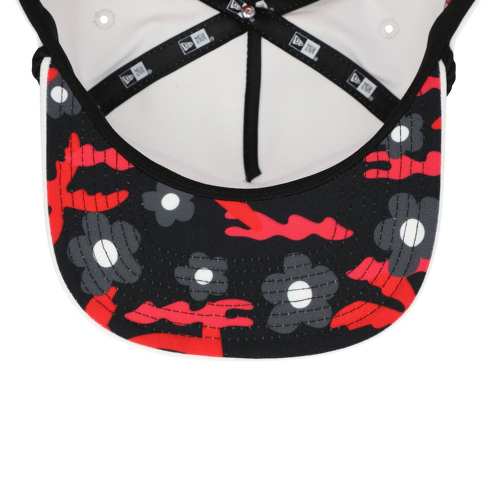 New Era Chicago Bulls Island Oasis Golfer Snapback Hat White