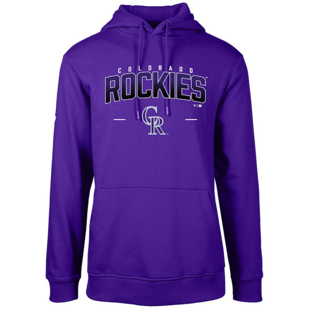 Colorado Rockies Levelwear Podium Doubleheader Pullover Hoodie Discount