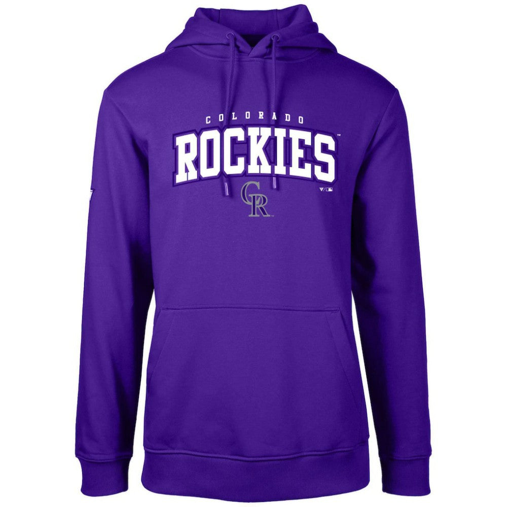 Colorado Rockies Levelwear Podium Team Arch Pullover Hoodie Discount