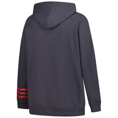 Washington Capitals Fanatics Women's Plus Size Lightweight Fleece Raglan Pullover Hoodie - Charcoal | Fanatics online
