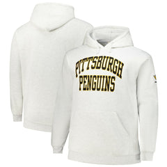 Pittsburgh Penguins Fanatics Big & Tall Fleece Pullover Hoodie - White | Fanatics online