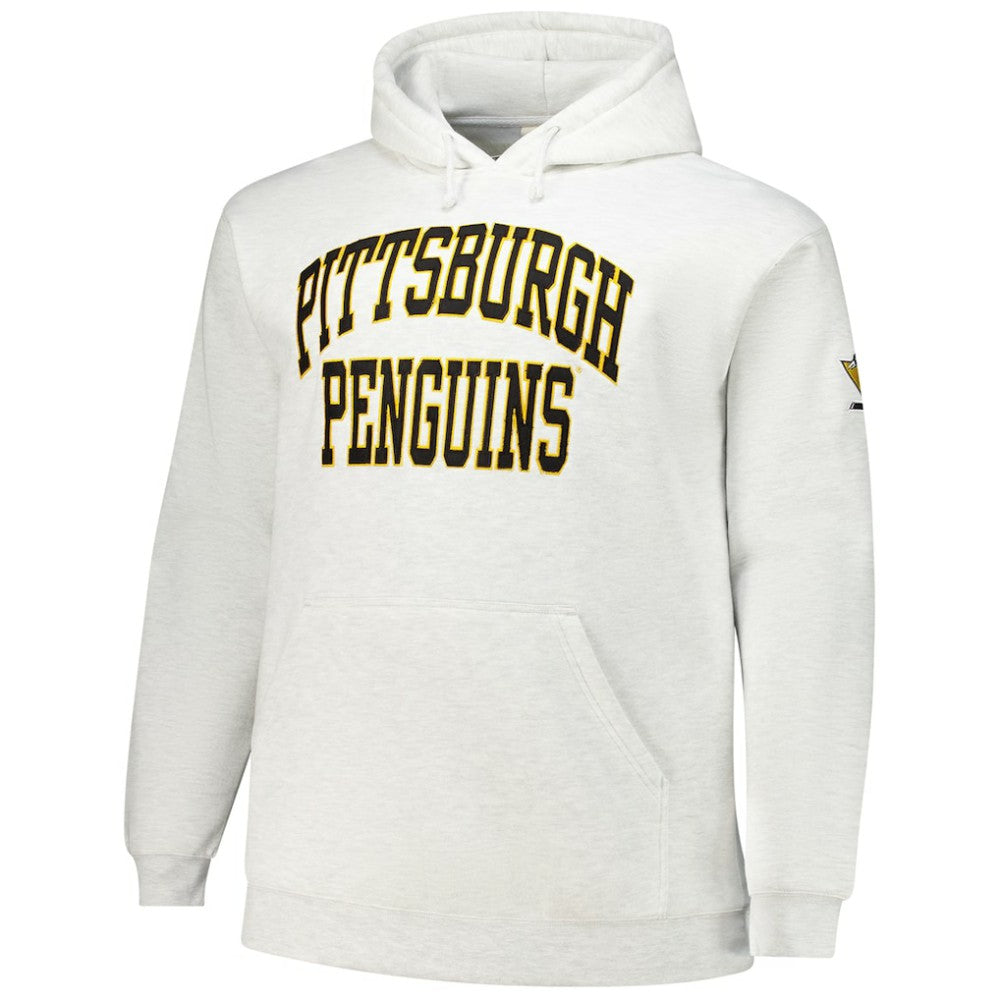 Pittsburgh Penguins Fanatics Big & Tall Fleece Pullover Hoodie - White | Fanatics online
