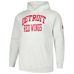 Detroit Red Wings Fanatics Big & Tall Fleece Pullover Hoodie - Heather Gray | Fanatics online