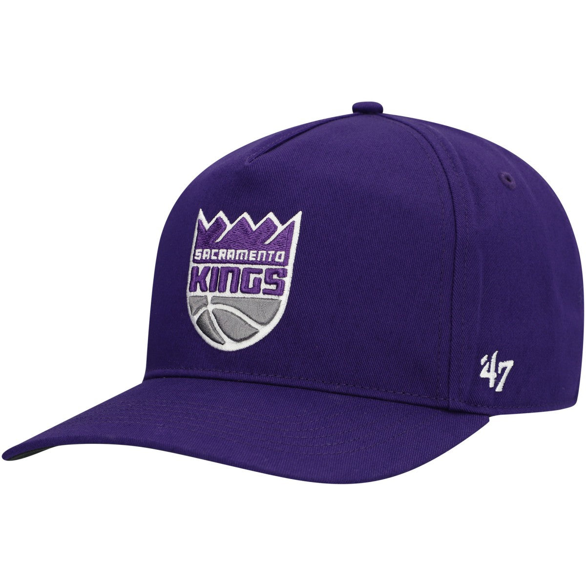 47 brand Sacramento Kings '47 Core Logo Hitch Adjustable Hat Purple