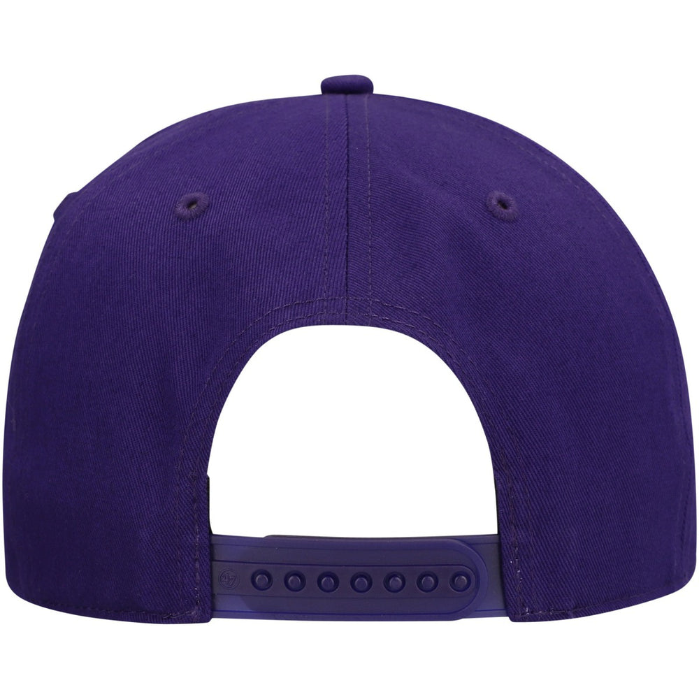 47 brand Sacramento Kings '47 Core Logo Hitch Adjustable Hat Purple