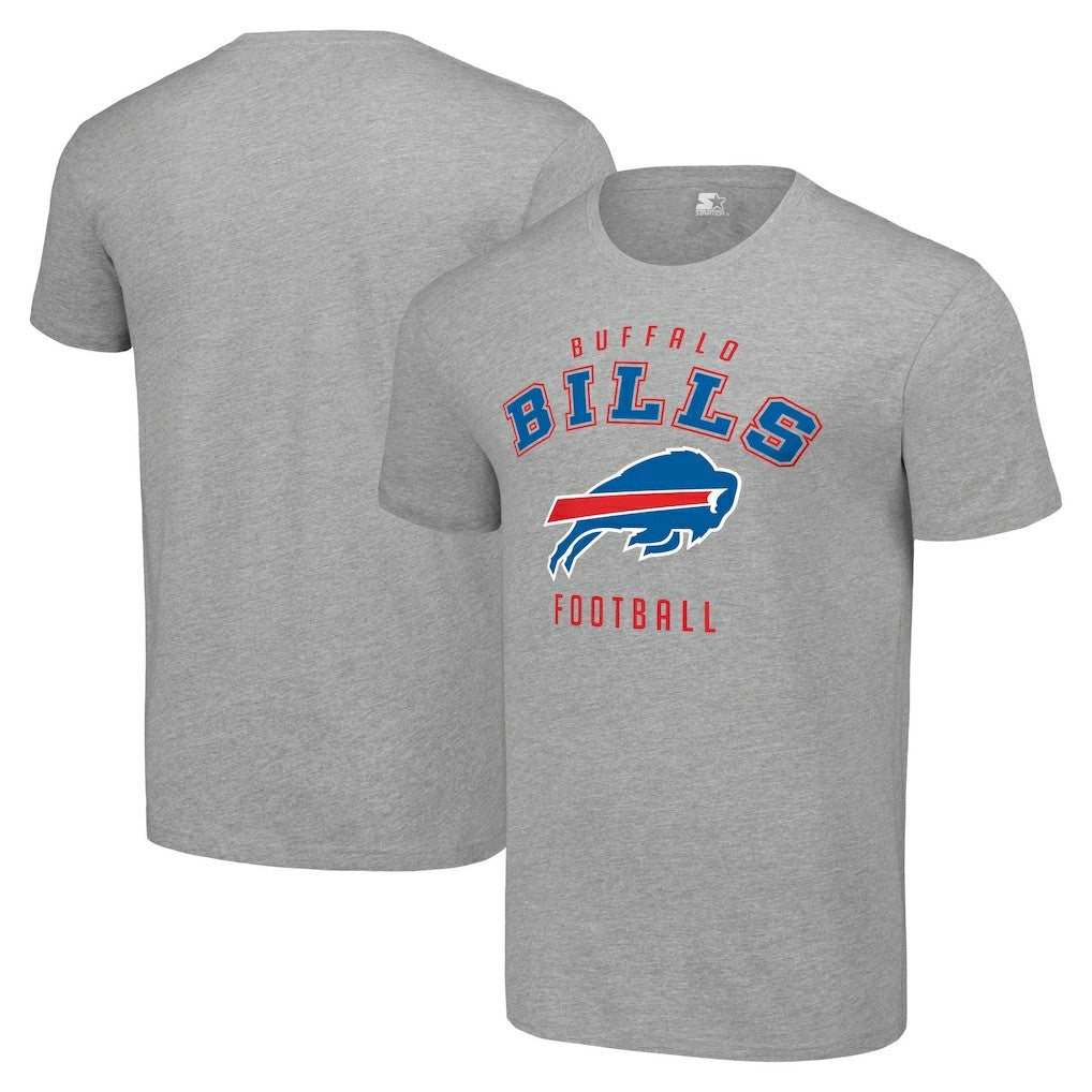 Buffalo Bills Starter Logo T-Shirt - Heather Gray - NFL