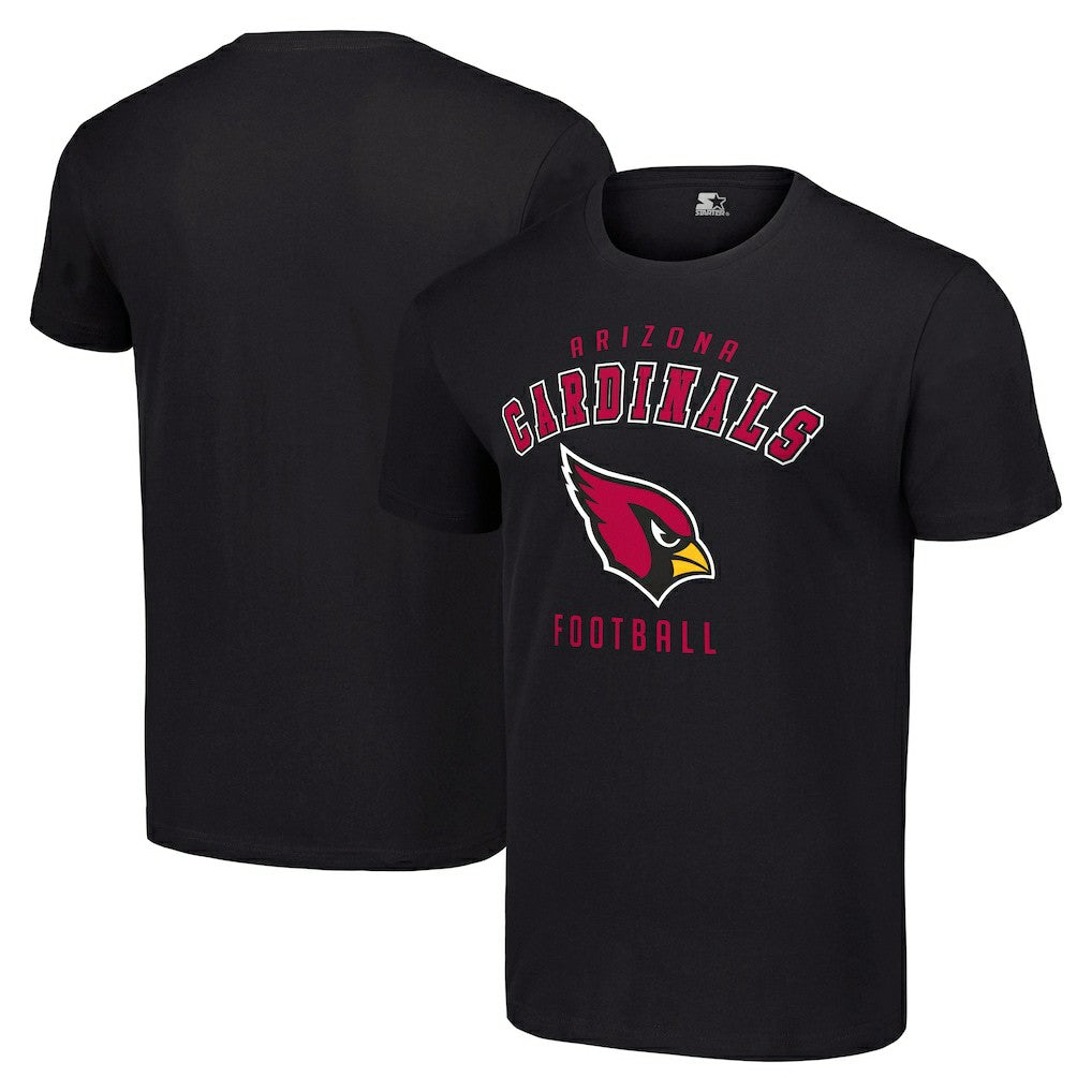Arizona Cardinals Starter Logo T-Shirt - Black - NFL