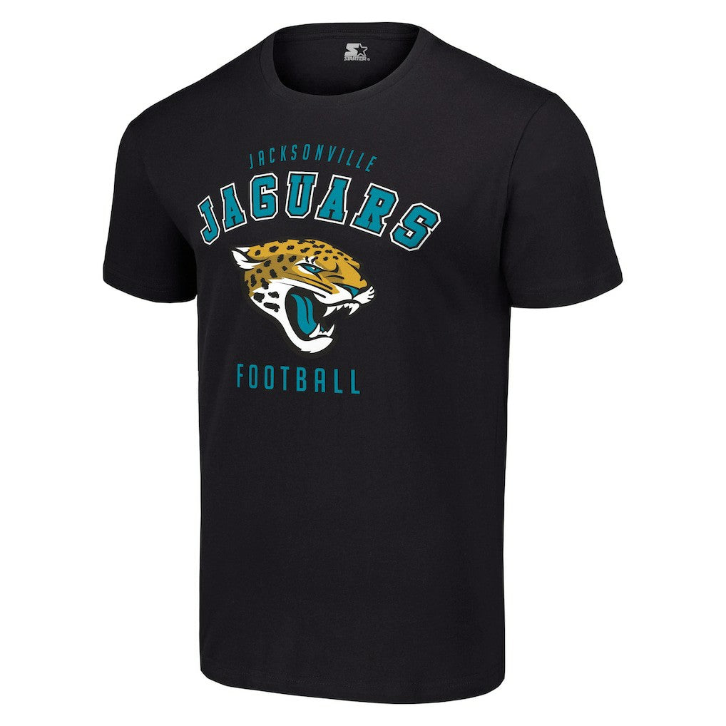 Jacksonville Jaguars Starter Logo T-Shirt - Black - NFL