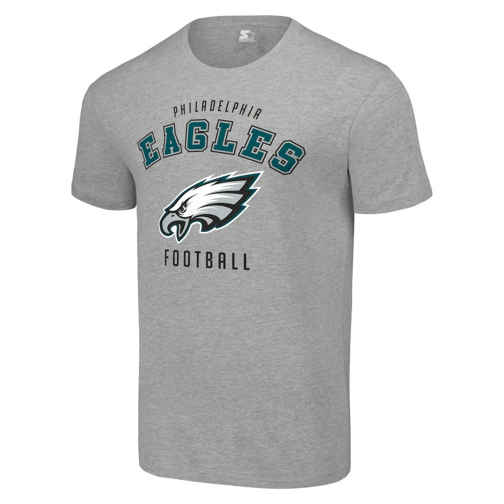 Philadelphia Eagles Starter Logo T-Shirt - Heather Gray - NFL