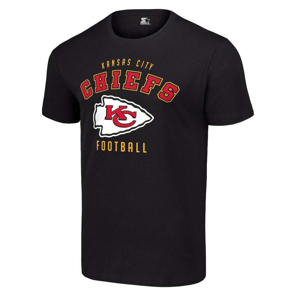 Kansas City Chiefs Starter Logo T-Shirt - Black - NFL
