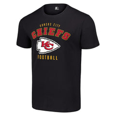 Kansas City Chiefs Starter Logo T-Shirt - Black - NFL