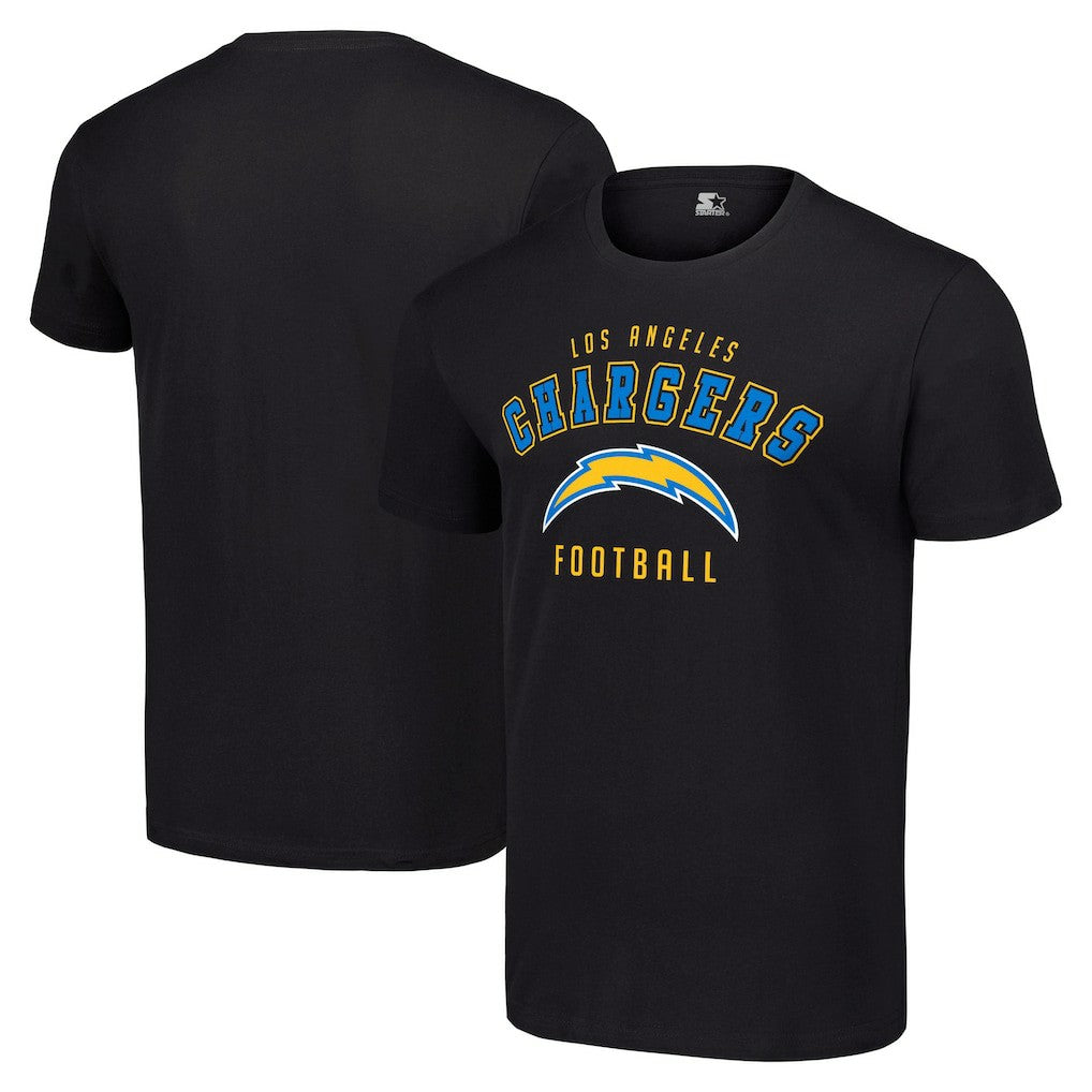 Los Angeles Chargers Starter Logo T-Shirt - Black - NFL